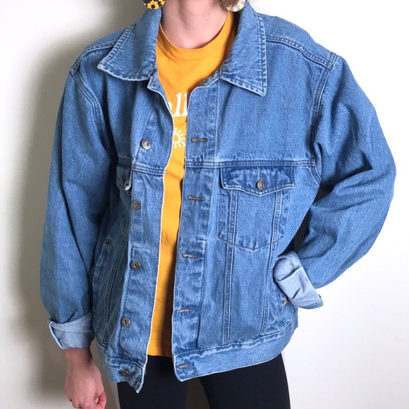 Wrangler Other - Wrangler Oversized Blue Light Denim Jacket